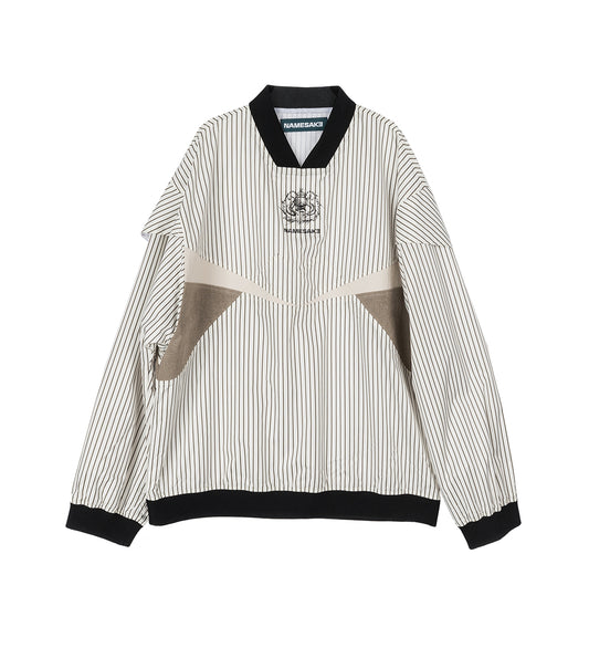 JONAS WARMUP CREWNECK BUMBLE BEE STRIPE