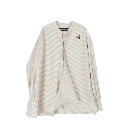 RUS TWIST MANDARIN SHIRT BUMBLE BEE