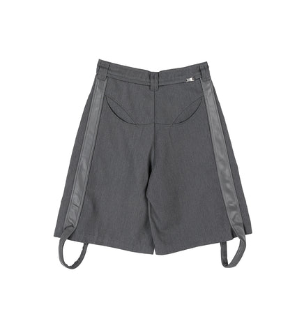 BROOKS DUFFLE SHORTS CHARCOAL GREY