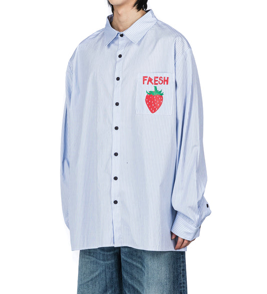 BUTTON FRESH SHIRT BLUE