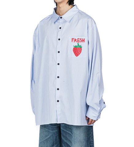BUTTON FRESH SHIRT BLUE