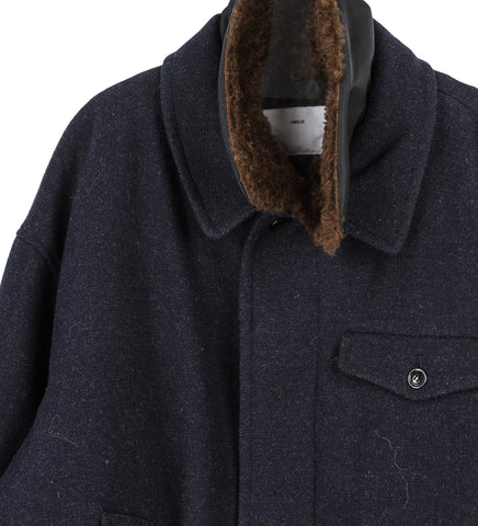 MELTON BLOUSON NAVY