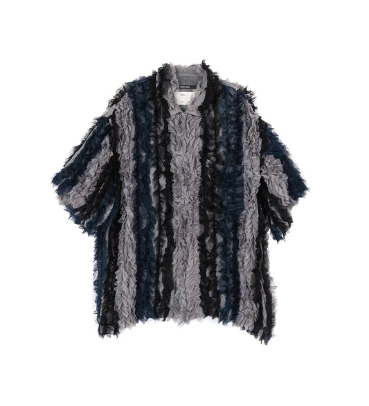 SHORTSLEEVE BOX SHIRT NAVY/MULTI