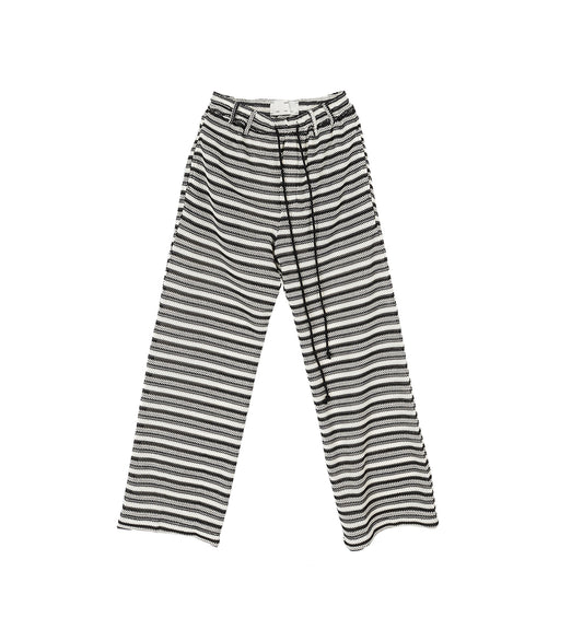 RELAXED LOUNGE PANT BLACK/YVORY