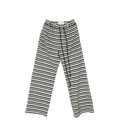 RELAXED LOUNGE PANT BLACK/YVORY