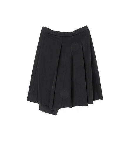 PLEATED SKIRT BLACK