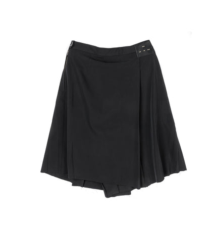 PLEATED SKIRT BLACK