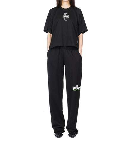 CLASSIC PT LOGO SWEATPANTS BLACK