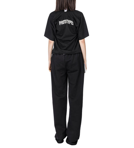 MOVED NECKLINEE TEE ARTE LABORE BLACK