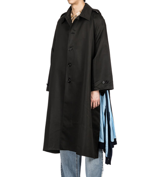 TRACKSUIT CARCOAT BLACK S/M
