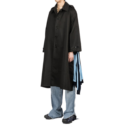 TRACKSUIT CARCOAT BLACK S/M