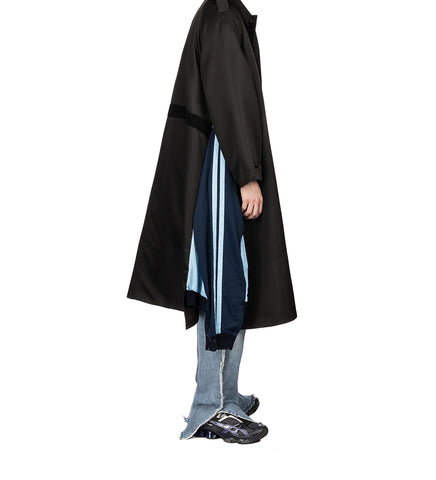 TRACKSUIT CARCOAT BLACK S/M