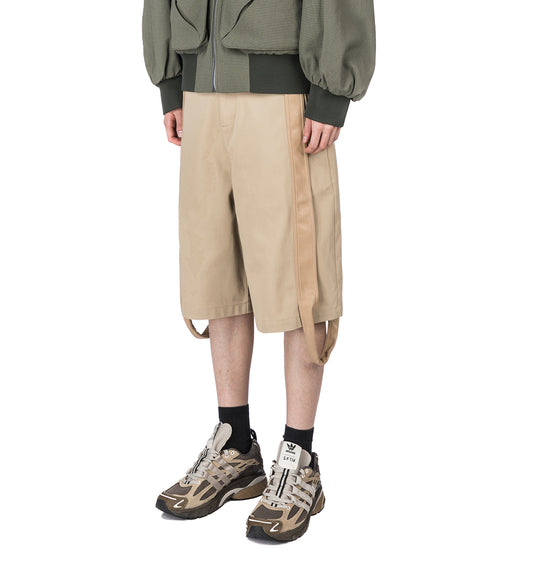 BROOKS DUFFLE SHORTS NEW WHEAT