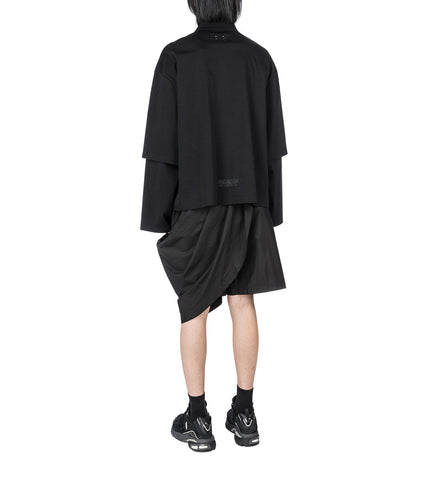 NISHI KASAYA SHORTS EUPHORIC BLACK