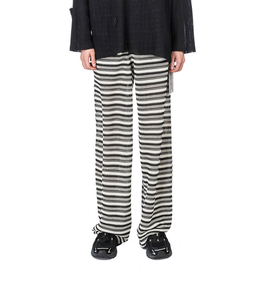 RELAXED LOUNGE PANT BLACK/YVORY