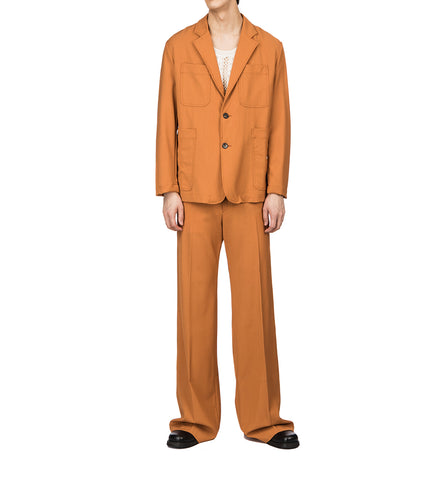 CMMN SWDN TROY SINGLE BREASTED BLAZER DUSTY CLAY