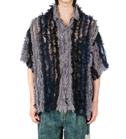 SHORTSLEEVE BOX SHIRT NAVY/MULTI