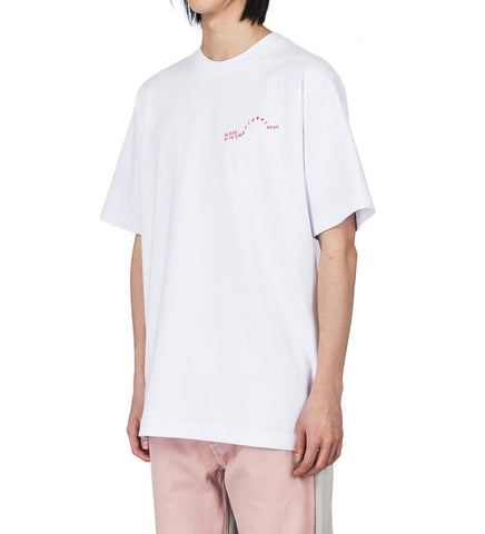 MULTICOLLECTION V T-SHIRT WHITE/RED