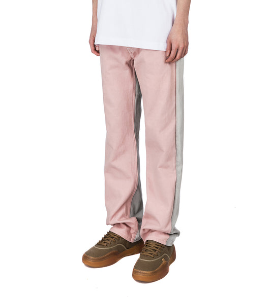 JEANSPLEATFRONT PINK/LIGHT GREY #1