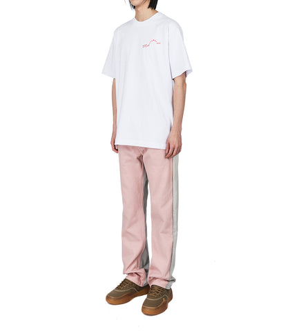 MULTICOLLECTION V T-SHIRT WHITE/RED