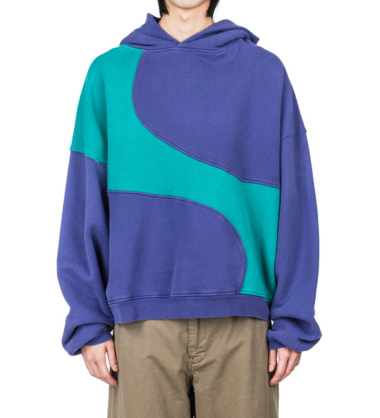 WAVE HOODIE NAVY