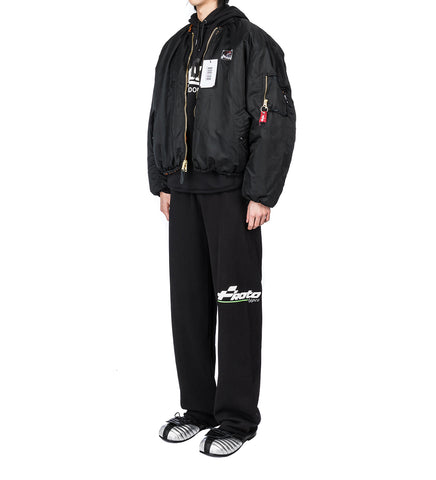 CLASSIC PT LOGO SWEATPANTS BLACK