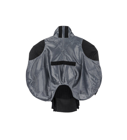 SAKER CROPPED JACKET GREY/BLACK