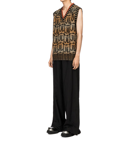 JORDANLUCA MALEBRANCHE VEST RUST MELANGE