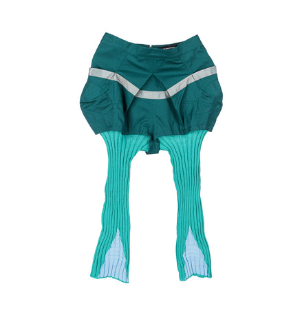 SAKER HYBRID SHORTS PETROL GREEN/BLUE