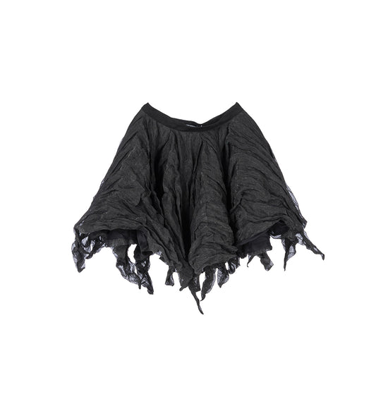 UHURA CIRCLE SKIRT SPARKLE BLACK/PROFONDO BLACK