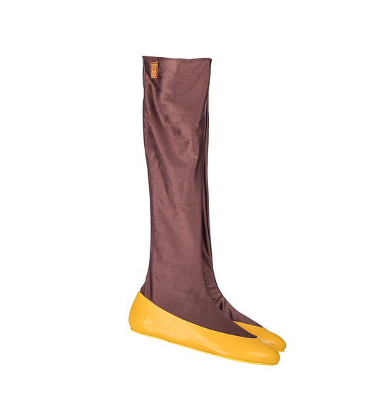 PROXIMA LONG BALLERINA MARIGOLD/CHESTNUT