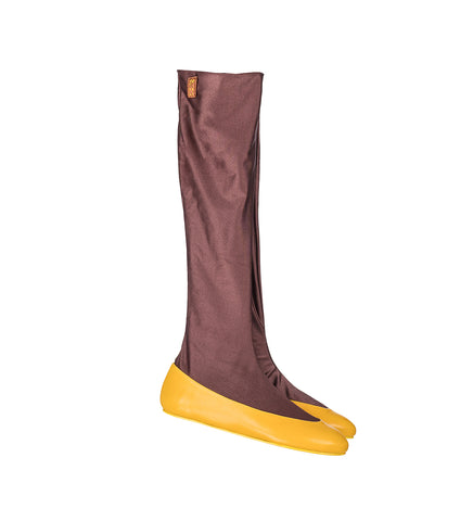 PROXIMA LONG BALLERINA MARIGOLD/CHESTNUT