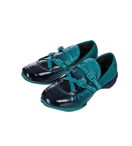 SONIA BUCKLED LOAFER LAGOON