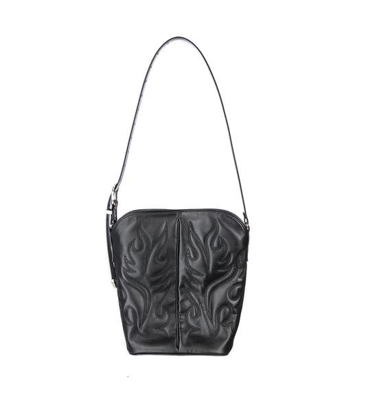 WESTERN SHOULDER BAG BLACK