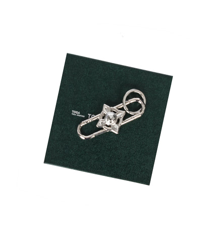 METAL KEY RING SILVER