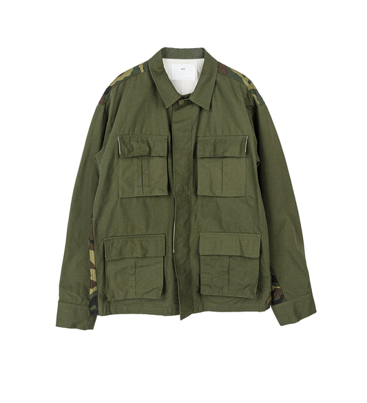 CAMOUFLAGE BLOUSON KHAKI
