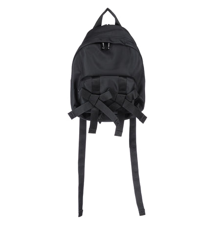 BOW FRONT BACKPACK BLACK/JET