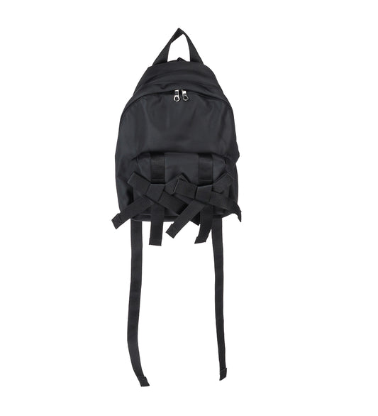 BOW FRONT BACKPACK BLACK/PEARL