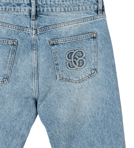 MONOGRAM JEANS BLUE
