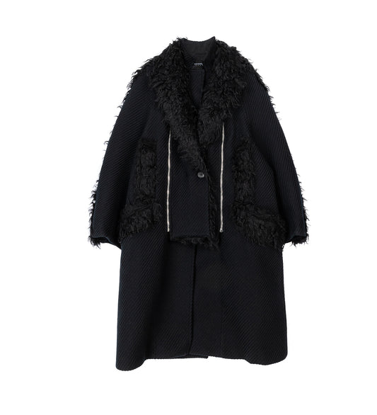 NOVAK COAT MATT BLACK