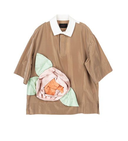 TURBO PRESSED ROSETTE RUGBY JERSEY TOFFEE/MULTI