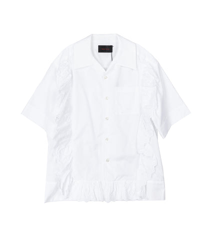 PILLOWCASE TRIM SHIRT WHITE
