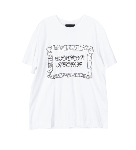 PILLOWCASE LOGO PRINT T-SHIRT