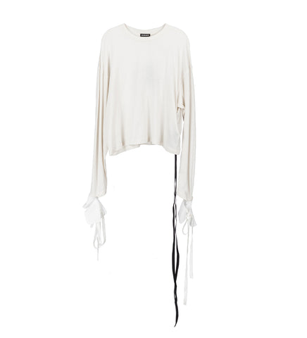 NILA RELAX FIT BOXY T-SHIRT IVORY