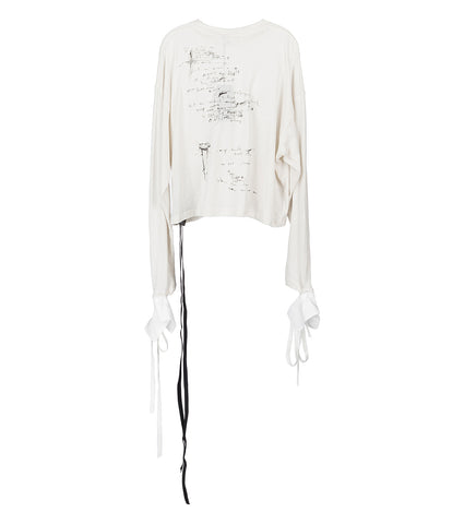 NILA RELAX FIT BOXY T-SHIRT IVORY