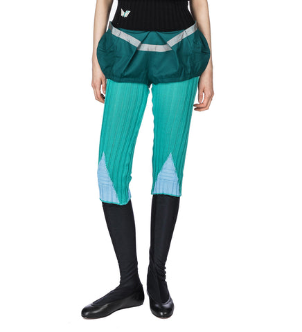 SAKER HYBRID SHORTS PETROL GREEN/BLUE