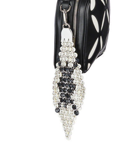 CHAINMAIL BUTTON KEYCHAIN CREAM