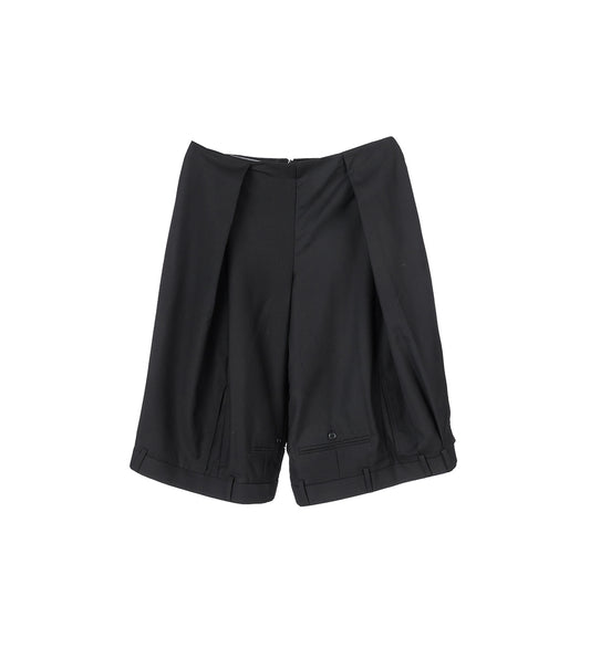 UPSIDE DOWN SHORTS WIDE BLACK MEDIUM #2