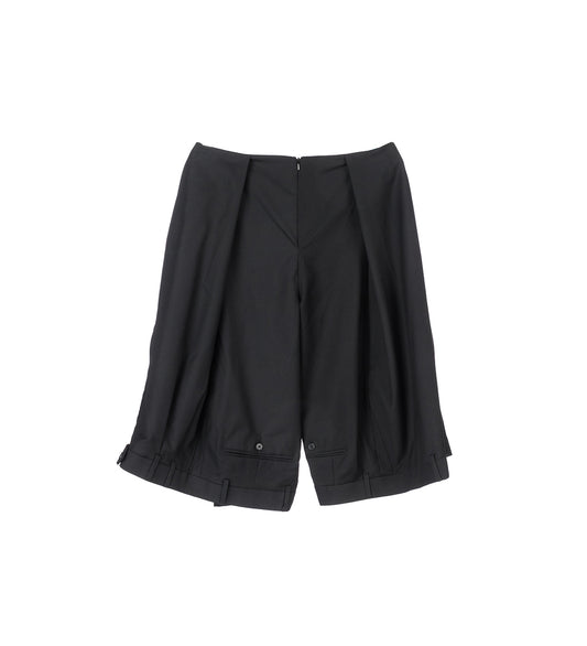 UPSIDE DOWN SHORTS WIDE BLACK MEDIUM #2