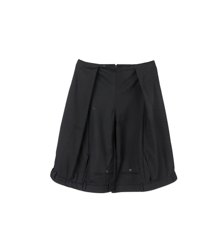 UPSIDE DOWN SHORTS WIDE BLACK MEDIUM #1